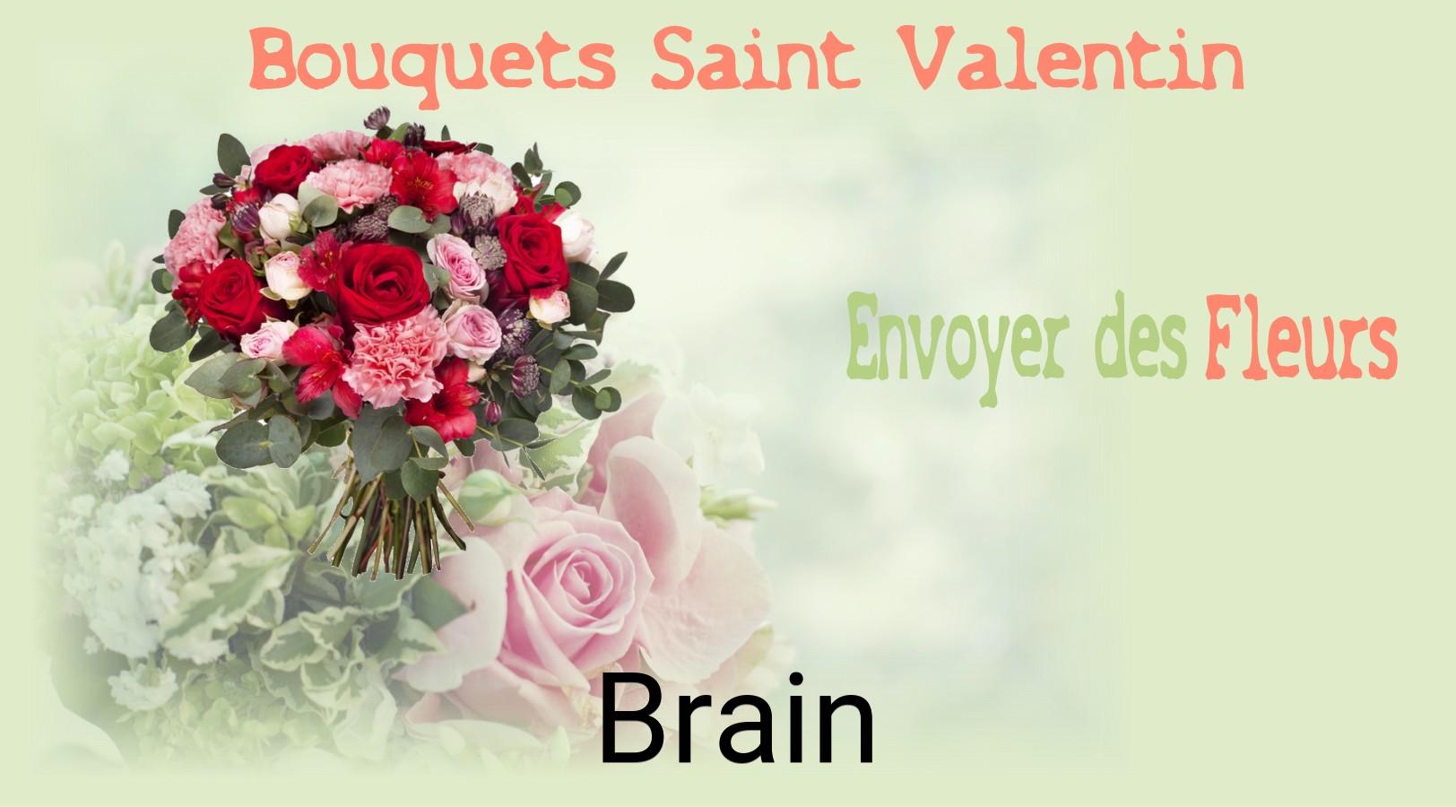 Roses de Saint-Valentin livrées à Brain